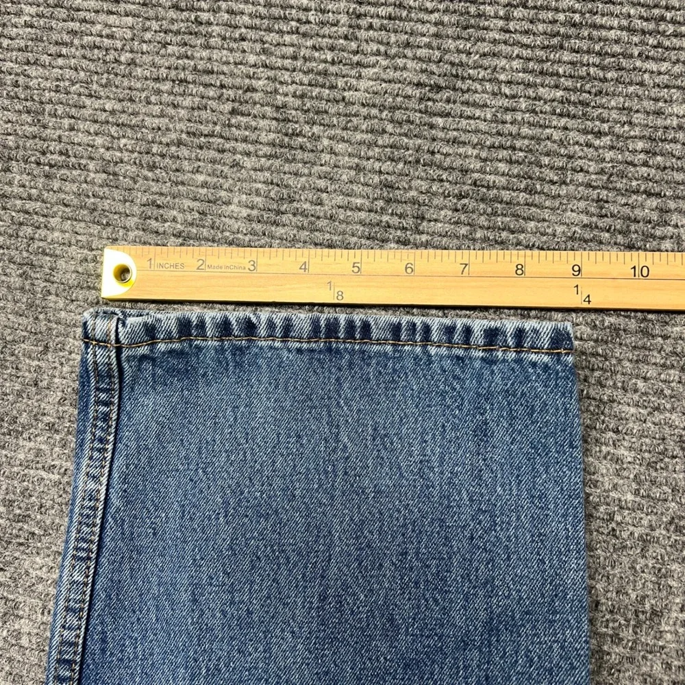 Levis 550 Relaxed Fit Mens Jeans 38x32 Medium Wash Blue 100% Cotton Denim